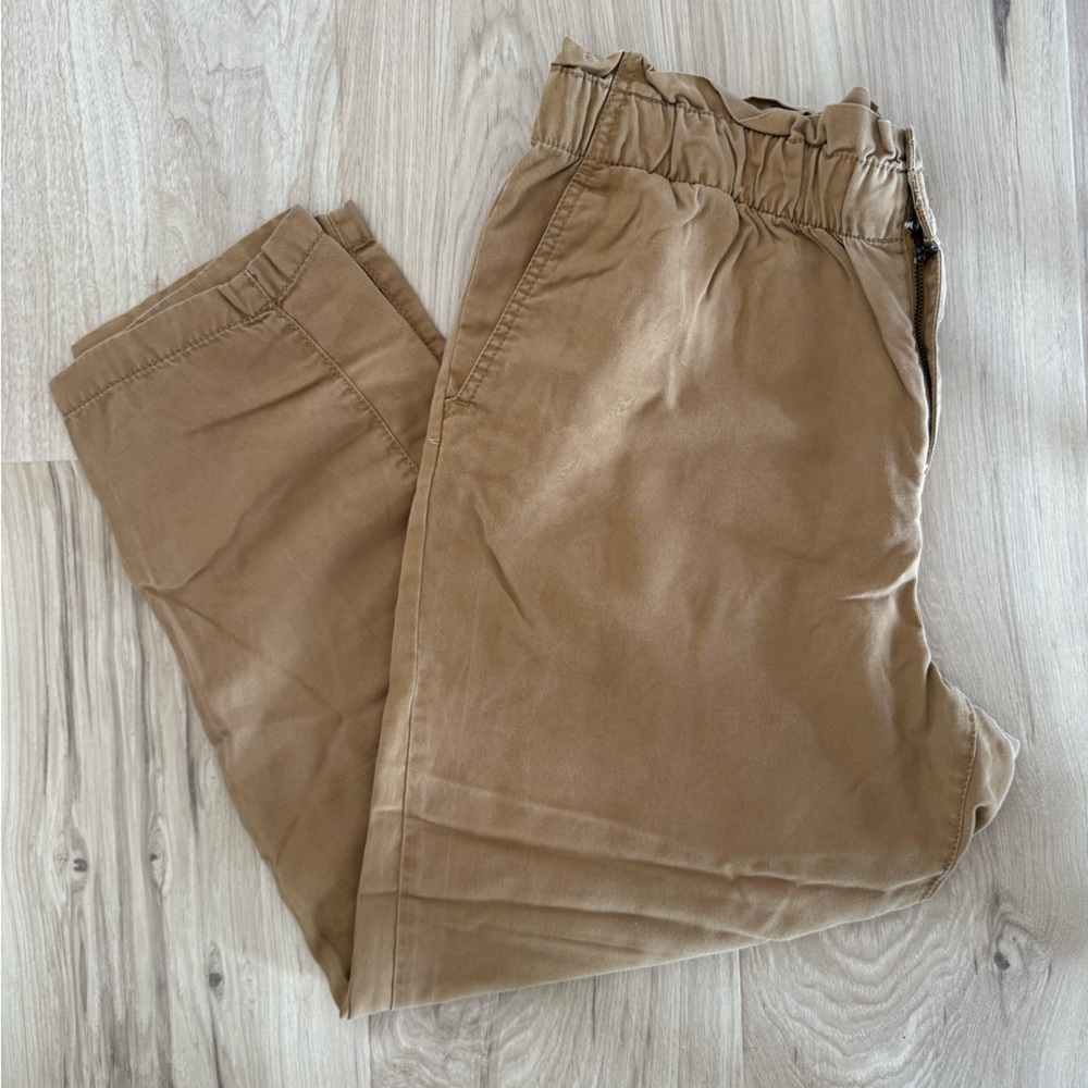 Loft khaki chino jogger